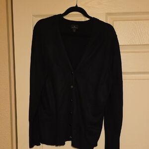 Worthington Elegant Black Cardigan